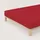 Baumwolle 140 x 200 - 160 x 220 cm red deep