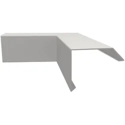 Innenecke ISOS | RAL 9006 Weißaluminium | Aluminium