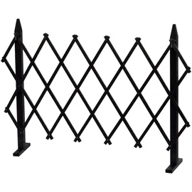 Dobar Faltbares Rankgitter Gr. S 110 x 80 cm Schwarz