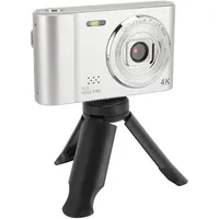 Digitalkamera, 50 MP, 16-facher Zoom, Digitalkamera, Kinderkamera, Anti-Shake, Vordere und Hintere Doppelobjektive, Kompakte Kleine Reisekamera für Teenager, Kinder, Jungen und