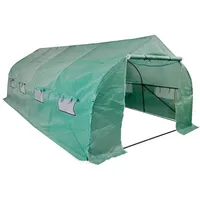 vidaXL Polytunnel-Gewächshaus 6 x 3 x 2 m grün