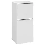 Villeroy & Boch Subway 3.0 Seitenschrank C59400VF 40x86x36,2cm, Schanier links/Griff Aluminium glänzend, pure white