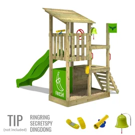 FATMOOSE Spielturm FruityForest Apfelgrün
