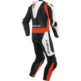 Dainese Laguna Seca 5 1-tlg. schwarz/weiß/fluo-rot 48