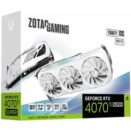 Zotac RTX 4070 Ti SUPER Trinity OC White Edition 16 GB GDDR6X ZT-D40730Q-10P