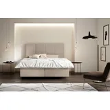 SCHLARAFFIA Boxspringbett »Saga«, beige