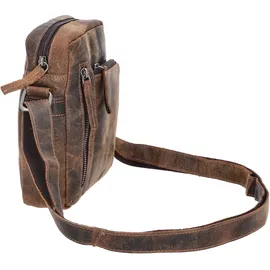 The Skandinavian Brand Leder Umhängetasche Hunter tan
