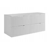 Waschtischunterschrank Vena - 120 Cm - Weiß - Elegant Und Praktisch - Mit Soft Close Schubladen