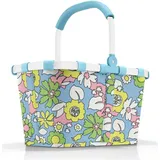 reisenthel carrybag florist lagoon- Stabiler Einkaufskorb mit viel Stauraum und ...