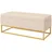 Homcom Sitzbank Truhenbank Beige 110 x 44 x 49 cm