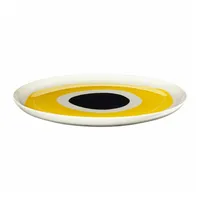 Was Speiseteller Variété Salto du Soleil 27 cm Gelb/Schwarz 2er Set