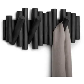 Umbra Garderobenleiste Picket Kiefer schwarz