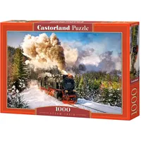 Castorland C-103409-2 C-103409-2-Steam Train, Puzzle 1000 teilig, bunt