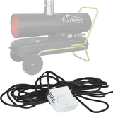 Tronitechnik Heizkanone TT-HK 244 + Externes Thermostat + Bedienungsanleitung 0 kW schwarz