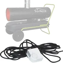 Tronitechnik Heizkanone TT-HK 244 + Externes Thermostat + Bedienungsanleitung 0 kW schwarz