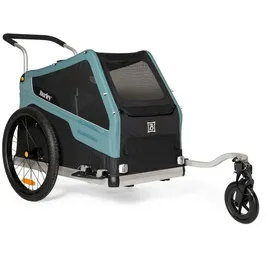 BURLEY Bark Ranger Hundeanhänger schwarz/blau 2024