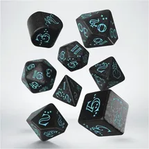 Blackfire Q-Workshop 20 years: Llama Dice Set (8)