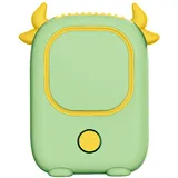 Tragbarer, Klingenloser Nackenventilator, Usb-aufladbar, Mini-tischventilator Im Taschenformat, Grüner Dämonen-typ