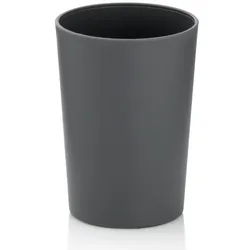 Becher Marta Kunststoff grau 11,0cm 8,0cmØ
