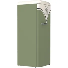 Gorenje OBRB615DOL Retro-Kühlschrank (247 l, 1525 mm hoch, Olive)