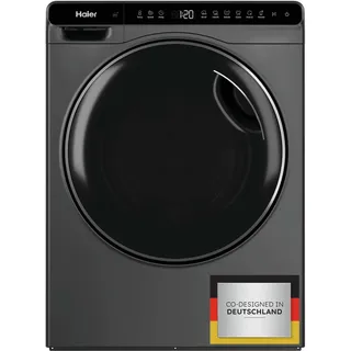 Haier Mini-Waschmaschine 5kg I Ultra-kompakt I 51cm Breite, 70cm Höhe I Mit A-Effizienz, 1.200 U/Min. & Inverter-Motor I Automatik- und Expressprogramm, Mengenautomatik I HW50-BP12307GU1
