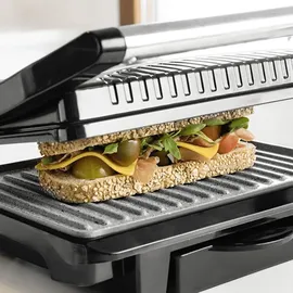 Cecotec 3023 Kontaktgrill 1000W - Schwarz/Silber