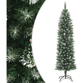 vidaXL Künstlicher Weihnachtsbaum Schlank grün 180 cm
