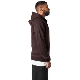 URBAN CLASSICS Blank Kapuzenpullover Brown 5XL