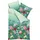 KAEPPEL Mako-Satin Wildblumen Grün 135 x 200 cm + 80 x 80 cm