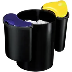 CEP Papierkorb 510-16LT schwarz Confort 510 1005100011