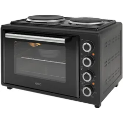 ECG ETH 3501B Mini-Backofen 35L 1500W & 1000W + Grill