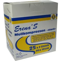 ERENA Verbandstoffe GmbH & Co. KG Erena Steril Mullkompr.10x10 cm 8fach