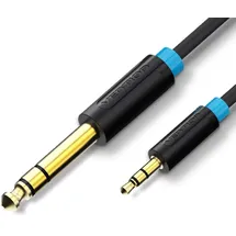 Vention Audiokabel 3,5mm-Klinken-Stecker / 6,5mm-Klinken-Stecker 1,0m (BABBF)