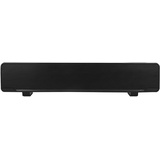 Soundbar PC Lautsprecher, USB Mini Soundbar Tragbar Subwoofer Wired LED Musikbox mit Dual Treiber Rein Bass für 3,5 mm Aux-in Verbindung Desktops,TV,Laptops,Handy