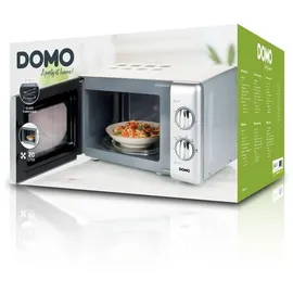 Domo DO3020 Solo-Mikrowelle - 20 L - 700 W silber