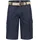 Lerros Unifarbene Cargobermuda mit Gürtel - Classic navy), - 31