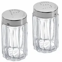 Westmark Traditionell Salz- und Pfefferstreuer 37 cm Transparent/Silber unbefüllt