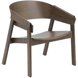 Muuto Cover Lounge Chair, eiche dunkel gebeizt
