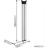 Vogel's NEXT 7840 aluminium Kabelsäule