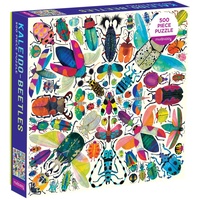 MudPuppy Kaleido Beetles 500 Piece Family Puzzle