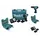 Makita HP333DWAE inkl. 2 x 2,0 Ah + Ladegerät + 101-tlg. Bit Bohrer Set + Koffer
