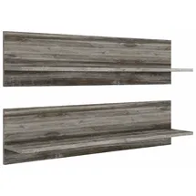 kochstation Wandboard KS-Samos 100 x 18 x 24 cm Braun