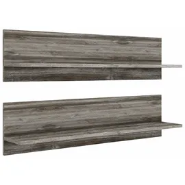 kochstation Wandboard KS-Samos 100 x 18 x 24 cm Braun