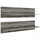 kochstation Wandboard KS-Samos 100 x 18 x 24 cm Braun