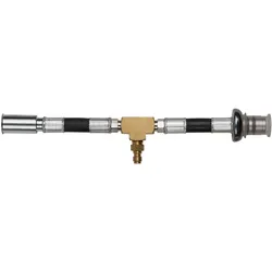 KS Tools Manometer-Anschlussschlauch mit 1/4" Schlauchanschluss zur universellen Verwendung mit 3/8" - 150.2364