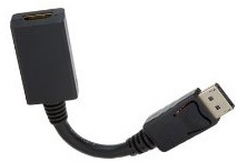 Inakustik Displayport auf HDMI Adapter schwarz