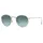 Ray-Ban RB3447 Unisex-Sonnenbrille Vollrand rund Metall-Gestell, gold