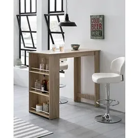 Wohnling Stehtisch braun 120,0 x 60,0 x 107,0 cm