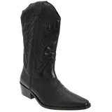 Gringos Herren High Clive Western Cowboy Stiefel DF717 (42 EU) (Schwarz) - Schwarz - 42