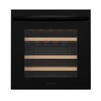 Klarstein Vinsider 30 Built-In Uno Einbau-Weinkühlschrank - integrierbar | LED | Leise,